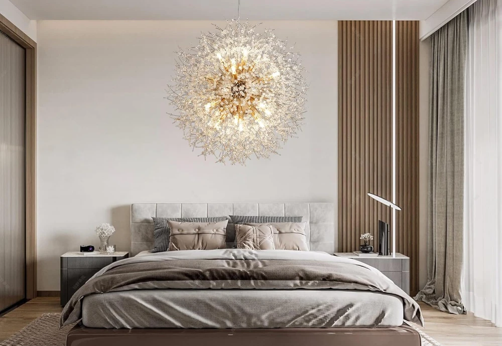 circle chandelier crystal